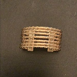 Gold color bangle cuff